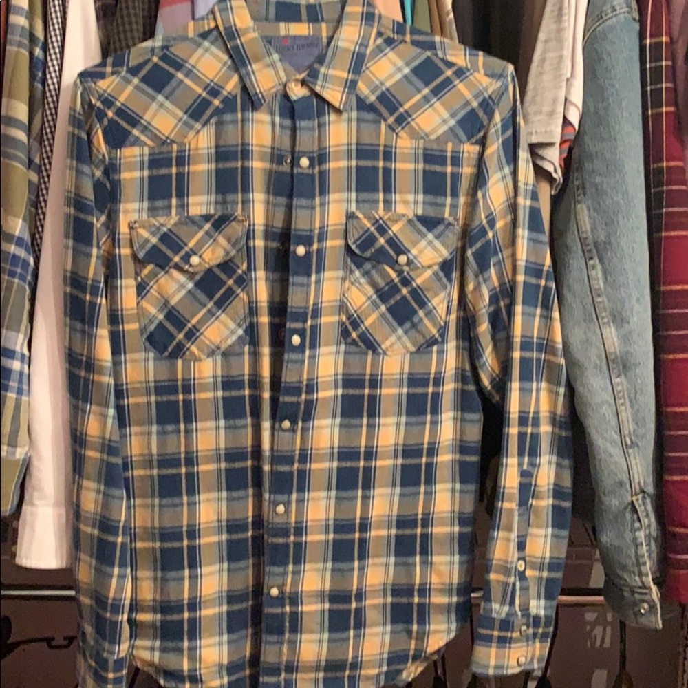 Lucky brand flannel